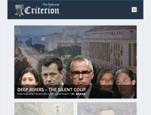 Tablet Screenshot of nationalcriterion.com